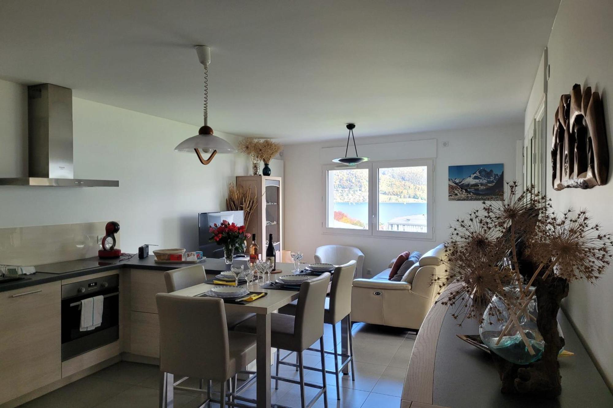 Le Tableau Du Lac 507 - 2 Bedrooms Apartment With Lake View Terrace Annecy Exterior foto